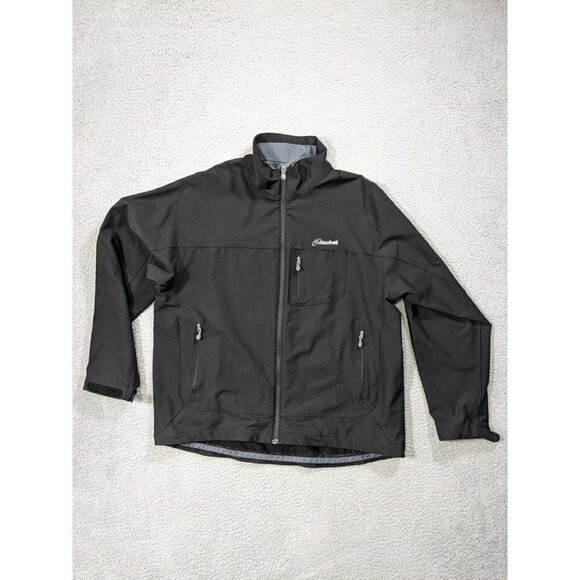 Cloudveil Jacket Mens Large Full Zip Outdoor Pockets Black - Picture 1 of 16
